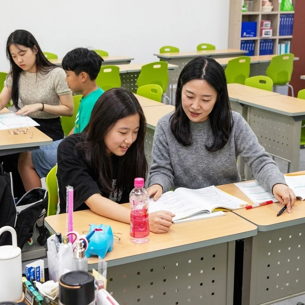 두정동 교습소 내부 사진